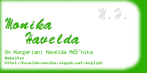 monika havelda business card